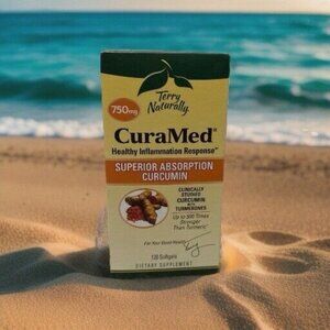 Terry Naturally CuraMed Superior Absorption 750mg Softgels - 120 Count